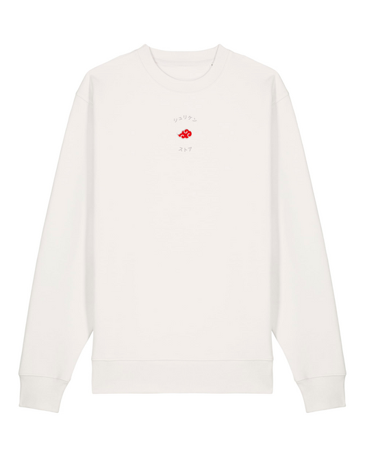 Crewneck Brodé Nuage Akatsuki