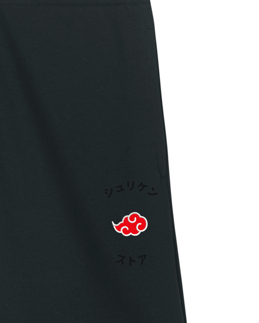 Short Brodé Nuage Akatsuki