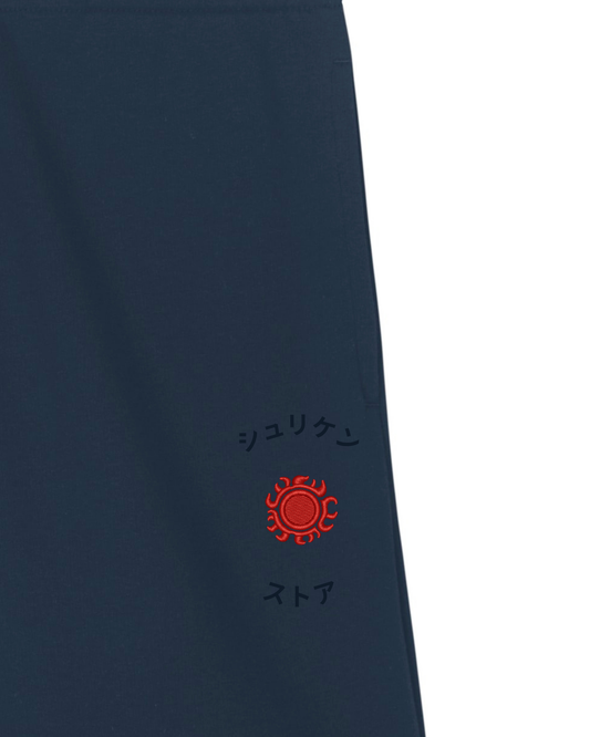 Short Brodé Tatouage Hommes-Poissons